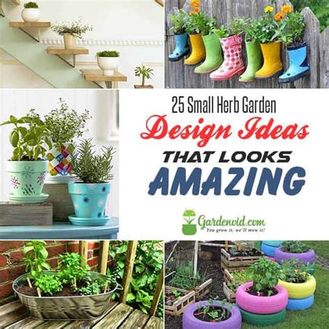 This diy and convenient herb garden is not only simple to make, but its vintage appearance is a charming addition to any kitchen. 25 Small Herb Garden Design Ideas That Looks Amazing ...