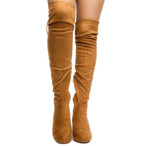 How to pair brown, black, and white together. Women's Caryl-1 Over The Knee Boots Camel