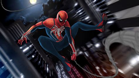 1600x900 Spiderman Ps4 Game Art 1600x900 Resolution Hd 4k Wallpapers