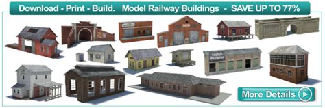 Model Railway Train Buildings Model Buildings