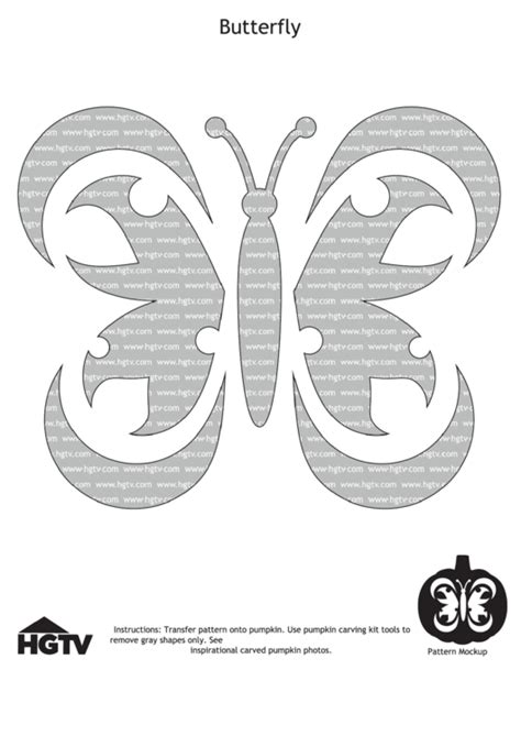 Carving a butterfly masquerade pumpkin halloween pumpkin carving is evolving from a kid's craft to a genuine medium for artist expression. Butterfly Pumpkin Carving Template printable pdf download