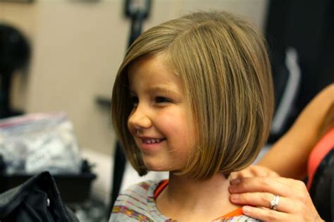 Haircut for kids girls short hair. 1st Day of Kindergarten | Little girl haircuts, Girl ...