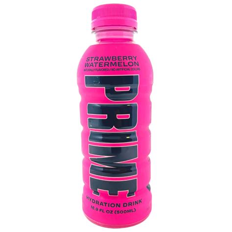 Prime Hydration Drink Strawberry Watermelon Candy Funhouse Candy