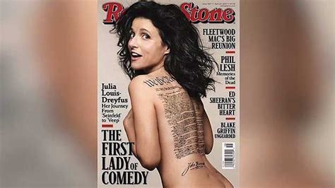 Glaring Mistake On Julia Louis Dreyfus Naked Cover In Rolling Stone