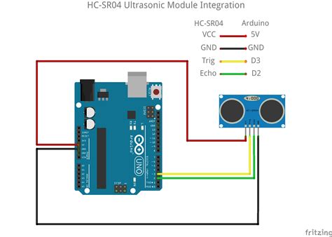 Range Finder Using Ultrasonic Sensor Arduino Project Hub