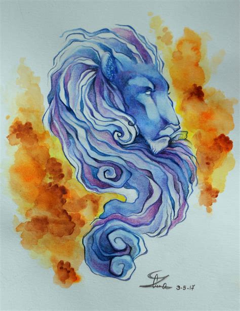 Blue Lion By Lembuk On Deviantart