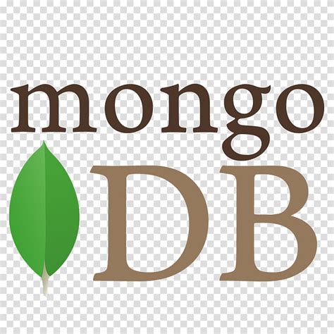 Mongodb Logo Database Nosql Postgresql Mysql Green Text Line
