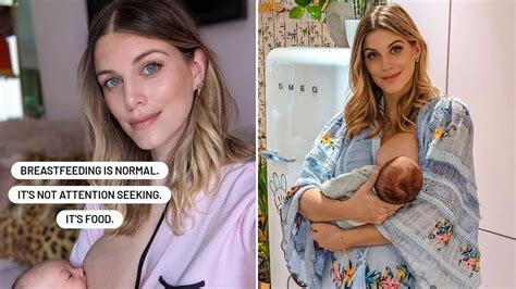Ashley James Slams Trolls For Shaming Mums As She Posts Defiant Breastfeeding Snap Mirror Online
