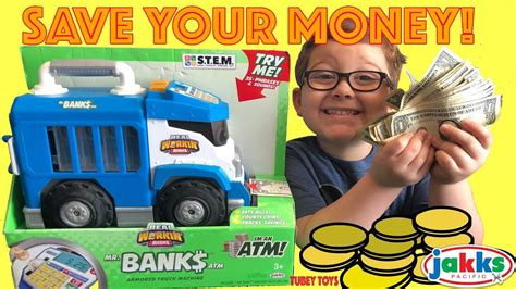 Wiggy the piggy* can then talk to. Mr. Banks Talking Piggy Bank Saves Your Money Toy Truck ...