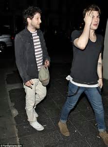 Matt Cardle Drowns His Sorrows On A Night Out With Aiden Grimshaw After