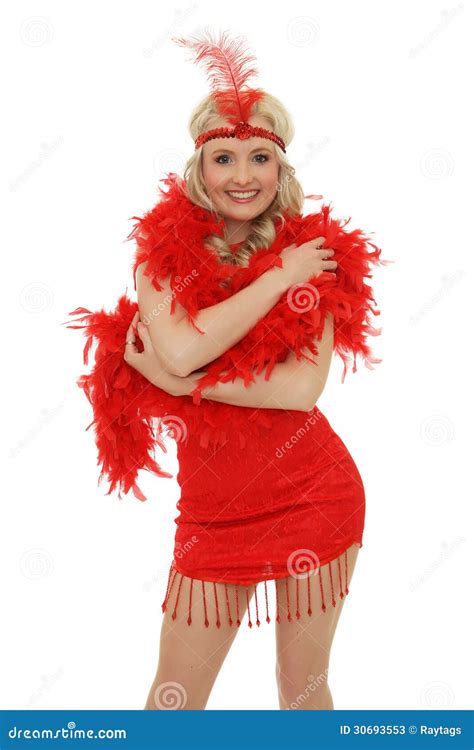 Burlesque Dancer Stock Image Image Of Female Bending 30693553