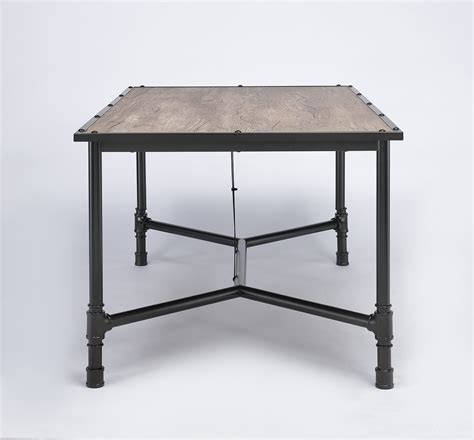 Maybe you would like to learn more about one of these? Acme Caitlin Dining Table - Rustic Oak/Black 72035 at ...