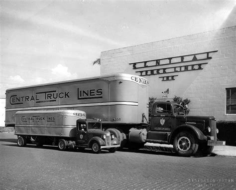 White '47c WB miniature Central Truck Lines Tampa — Postimages