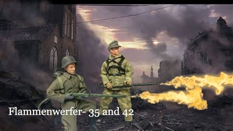 16 Scale Wwii German Flammenwerfer 35 And 42 Flamethrower Youtube