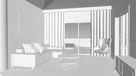 Interior Apartment Hotel Scene 3d Model 70 Max Free3d