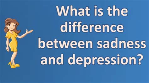 Symptoms of depression vs sadness. What is the difference between sadness and depression ...