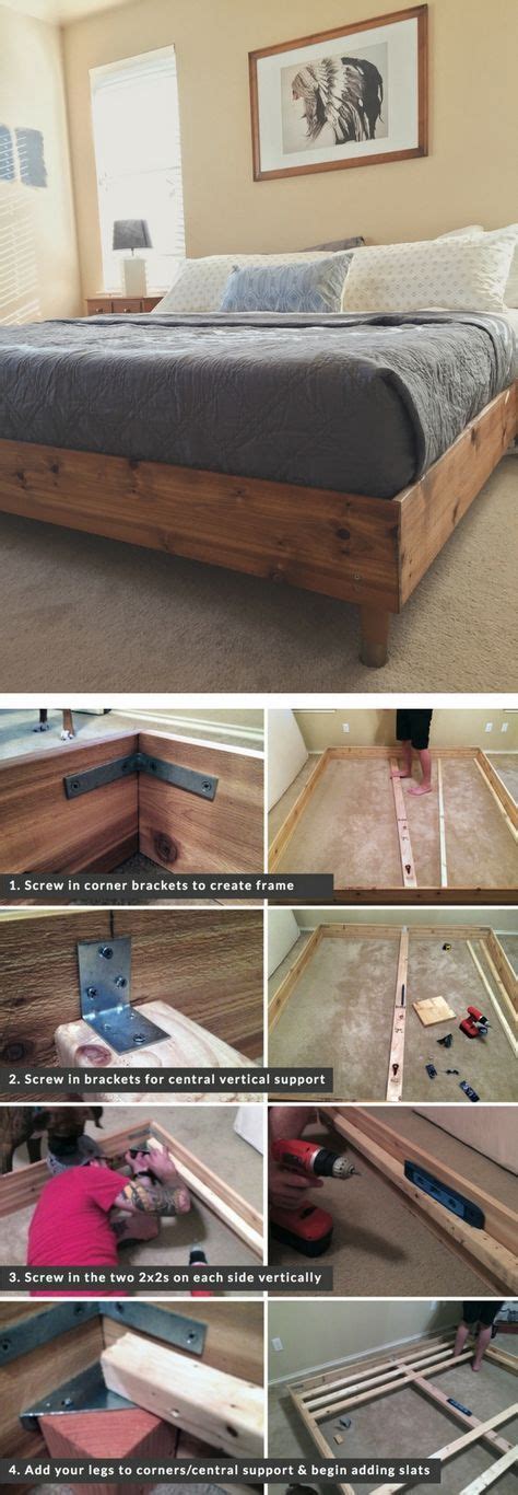 45 Easy Diy Bed Frame Projects You Can Build On A Budget How To Build