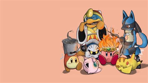 4k Wallpaper Kirby Kirby Backgrounds Free Download Pixelstalknet
