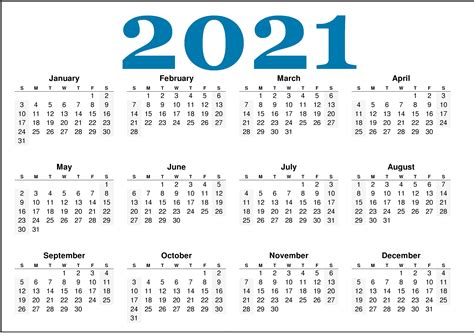 Are you looking for a free printable calendar 2021? 2021 Calendar Printable With Holidays - Printable Calendar