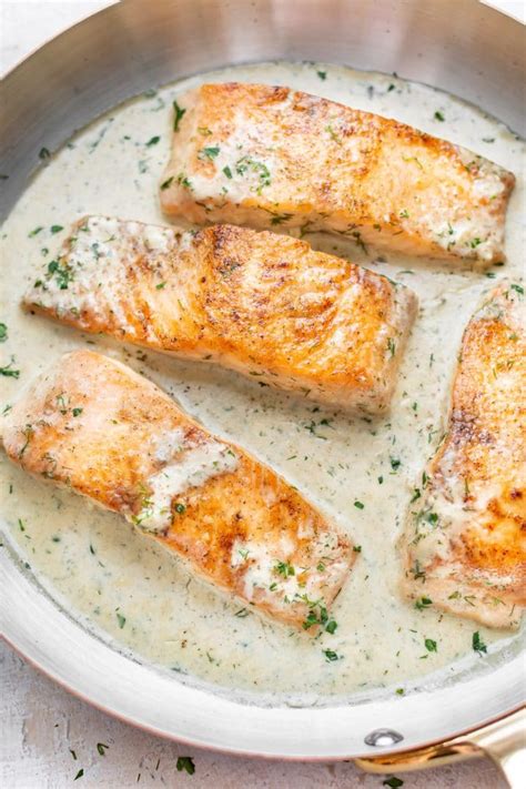 This Easy Recipe For Salmon Has The Most Amazing Creamy