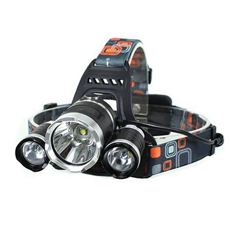 Led Headlamp 5000 Lumens Flashlight With 3 Lighting Modes White Light