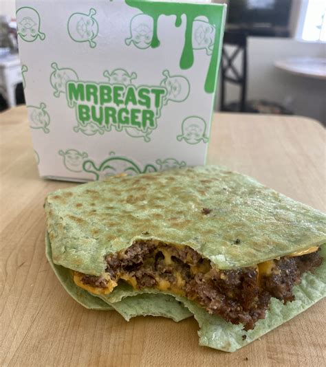 Shrek’s Quesadilla available through MrBeast Burger for a limited time
