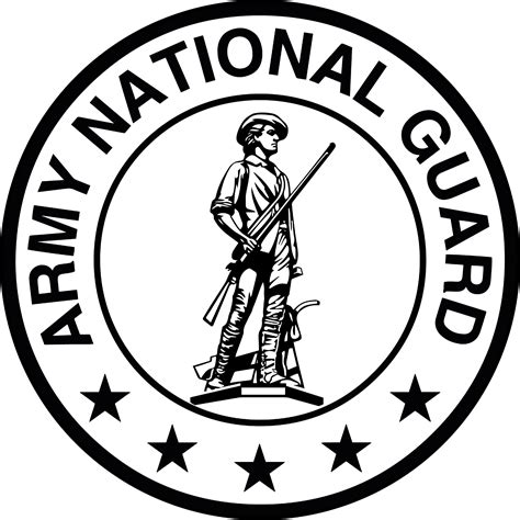 Army National Guard Circle Svg Png  Etsy