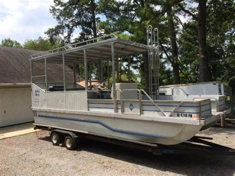 We have also added a bathroom onboard plus a kitche. Southern Star 24 foot Double decker Pontoon boat for Sale ...
