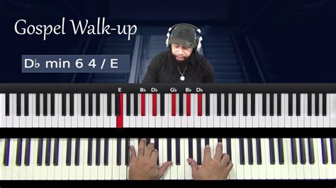 How To Play A Common Gospel Music Walk Up Youtube