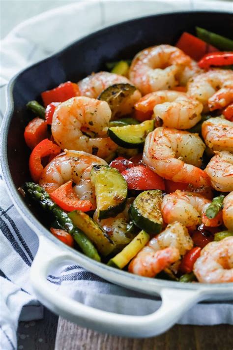 Find and share everyday cooking inspiration on allrecipes. Shrimp Vegetable Skillet Primavera Kitchen | Recipes ...
