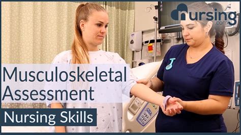 Health Assessment Musculoskeletal System Nursing Skills Youtube