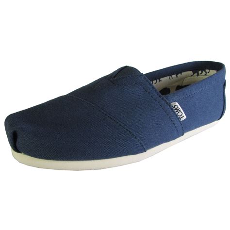 Toms Toms Mens Classic Canvas Slip On Casual Loafer Shoe