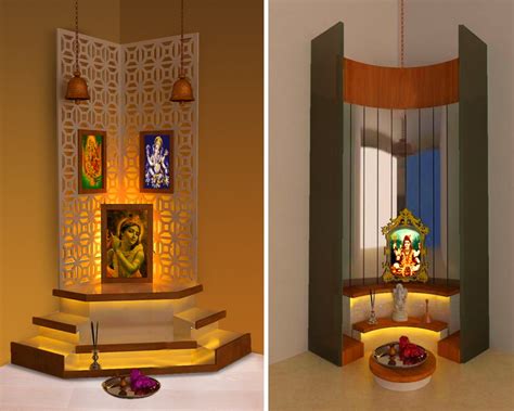 10 Modern Pooja Room Designs In Apartments Styles At Life