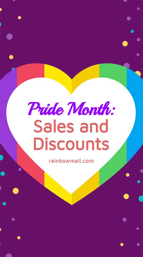 free pride month sale templates and examples edit online and download