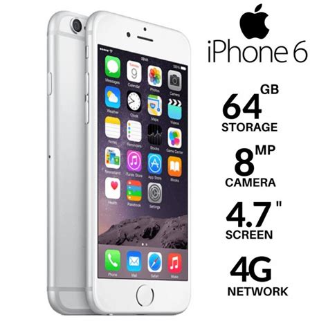 Apple Iphone 6 64gb Srebrni Potpuno Nov Garancija