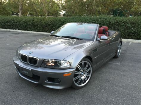 Bmw 320 e 46 дизель. Bmw E46 M3 Convertible Rare Bmw Individual Sterling Gray Imola Only 35k Miles