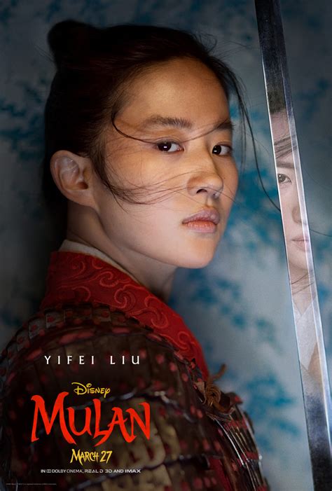character posters for disney s live action mulan released