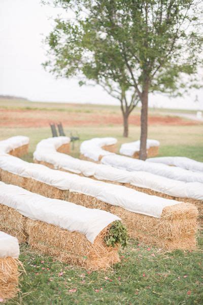 Outdoor Farm Seating Affordable Wedding Decorations Country Wedding