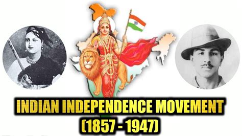 Indian Freedom Movements 1857 To 1947 Key Movements In Indian Freedom