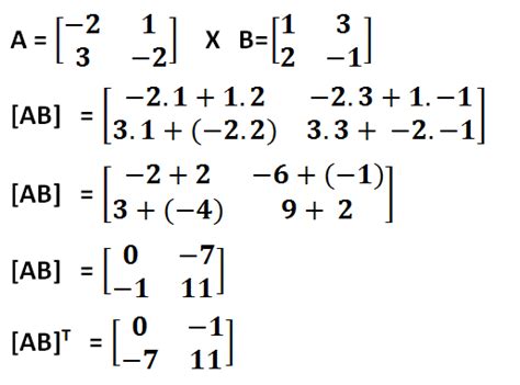 Contoh Soal Transpose Matriks X X Dan X Beserta Jawabannya