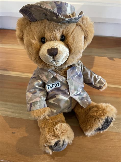 Army Teddy Bear Ubicaciondepersonascdmxgobmx