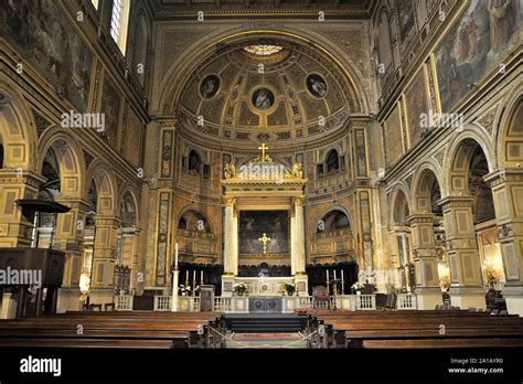 italy, rome, church of san lorenzo in damaso Stock Photo - Alamy