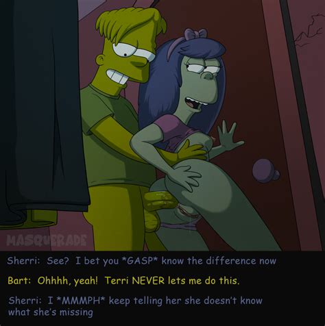 Rule 34 1girls Aged Up Anal Anal Sex Bart Simpson Masquerade Artist Sherri Mackleberry