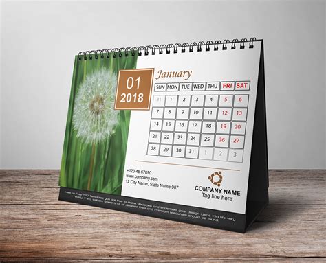 55 Creative And Unique Calendar Designs