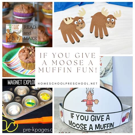 Hands On If You Give A Moose A Muffin Activities