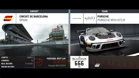 Assetto Corsa Competizione Porsche Ii Hotlap Barcelona