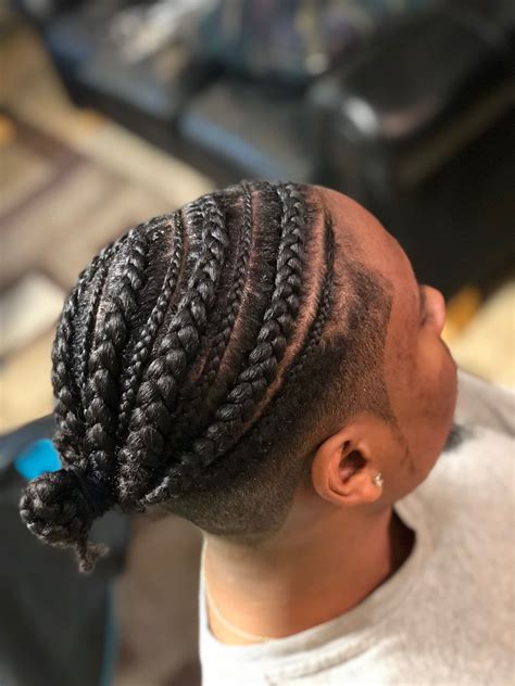 Pin By Felesha Cospy On Braid Styles Mens Braids Hairstyles Hair