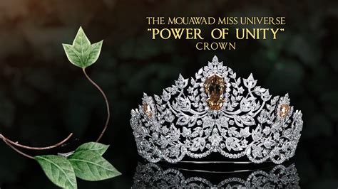 Mouawad Miss Universe Power Of Unity Crown 🥇 Own That Crown