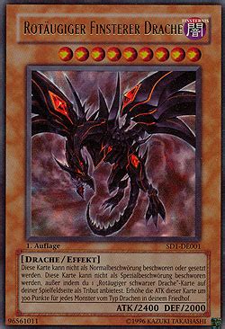 Structure deck dragon's roar name: Rotäugiger Finsterer Drache Dragon's Roar Structure Decks ...