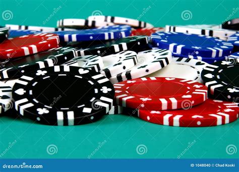Pile Of Chips Stock Photo Image Of Black Chips Stakes 1048040